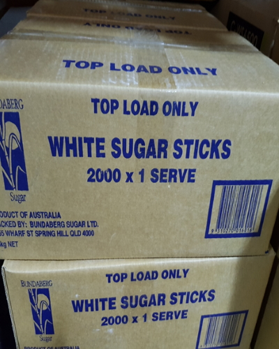 CMC - Bundaberg Sugar Sticks 2000 per box