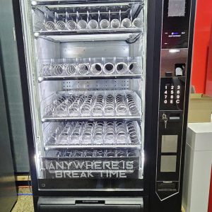 Necta Orchestra Vending Machine with Elevator & Digital Pricing Demo